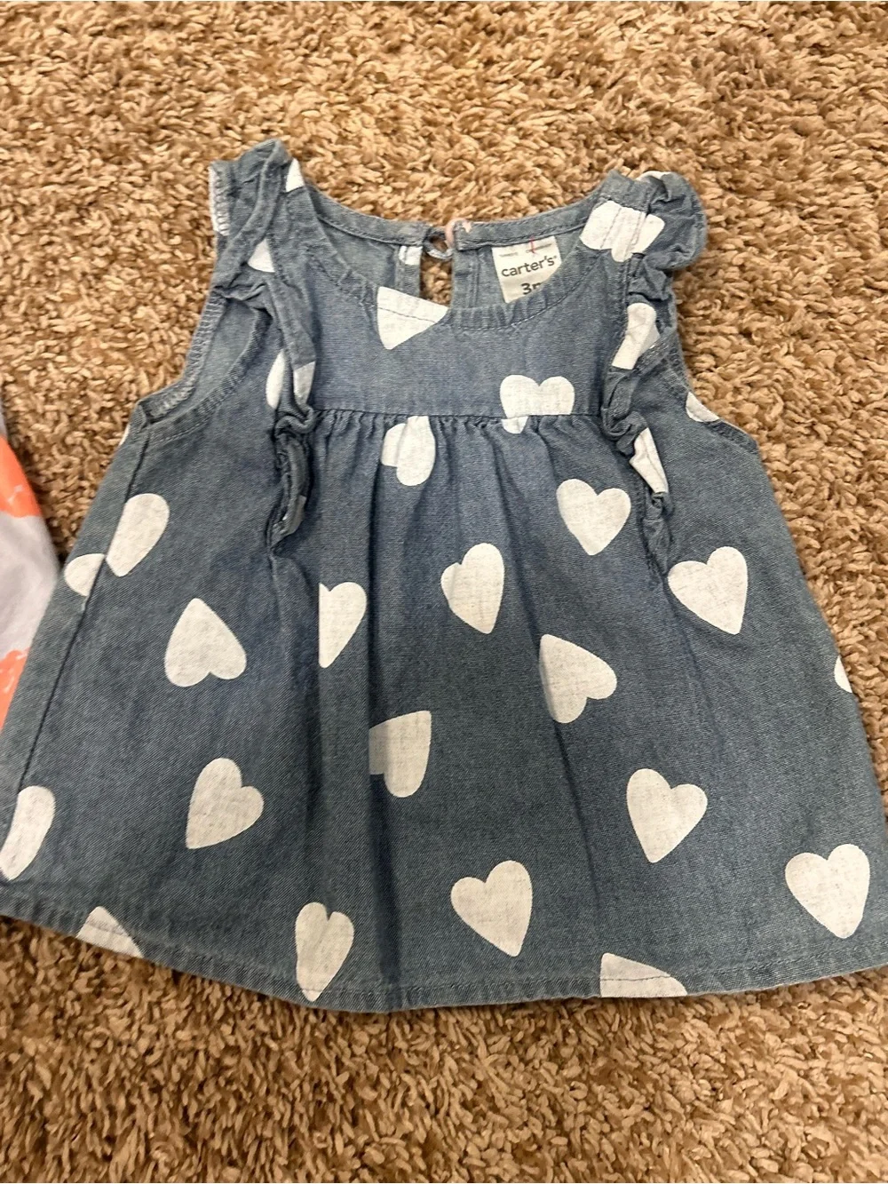 Girls Mixed Dress and Top Bundle 0-3 month girls clothing lot of 7